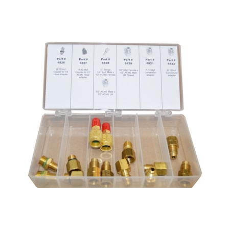 Fjc R1234Yf Adapter Assortment 6072YF